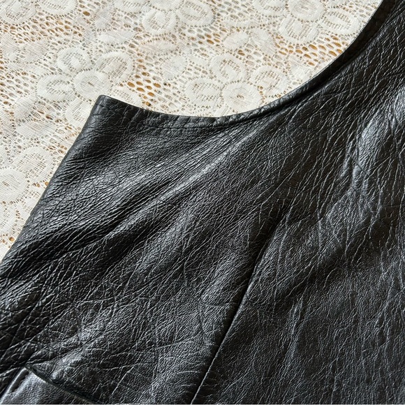 Vintage Joo Kay leather vest size small lined - Picture 7 of 15